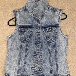 Denim vest
